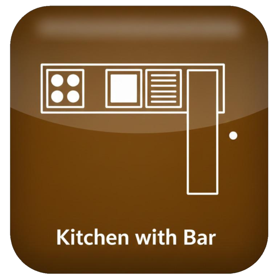 kitchens with bar